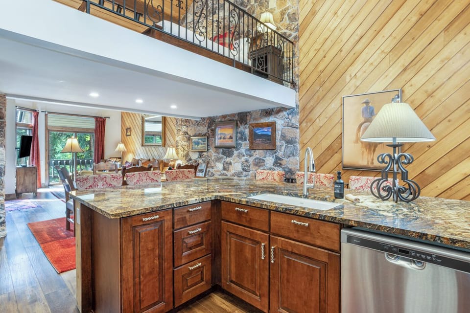 Kitchen with Counter Seating View 2