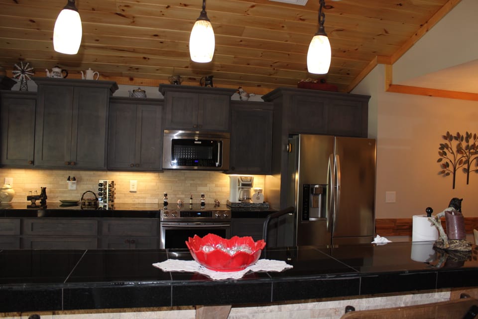 A large kitchen to cook your favorite meals 