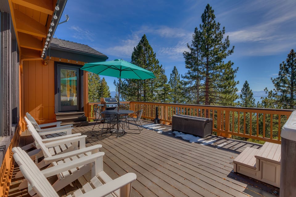 Deck Seating Area