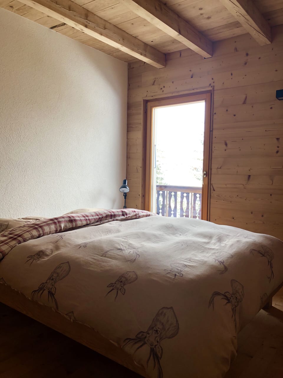 Room one with double bed 