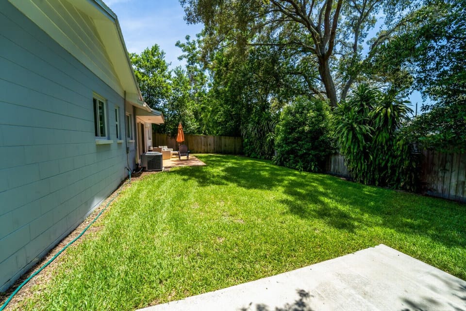 Fenced Backyard