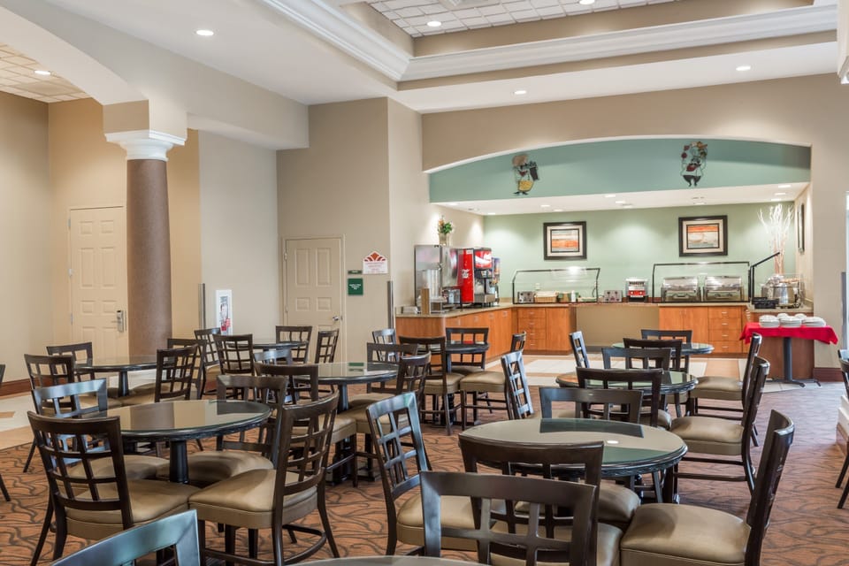 Hungry? Enjoy a delicious meal at the restaurant.