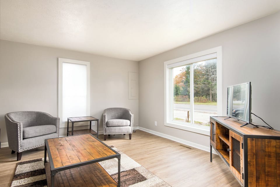 Living Room with Pullout Full Size Bed
