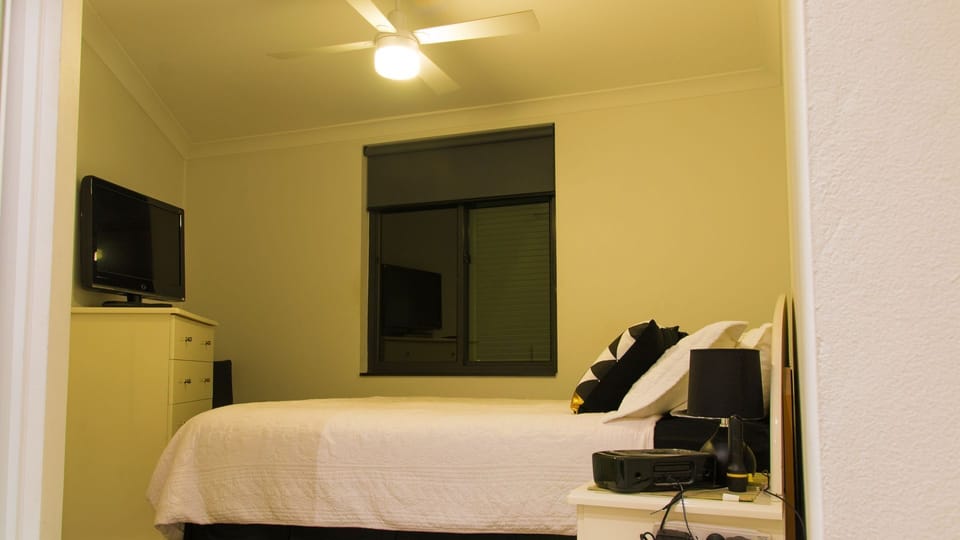 Ceiling fans in all rooms