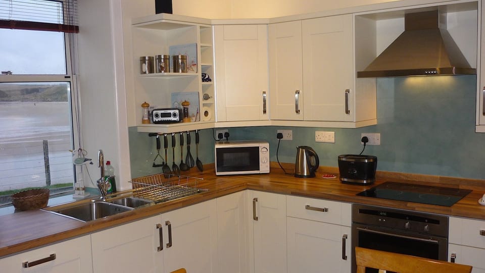 Not a bad view from the kitchen sink!