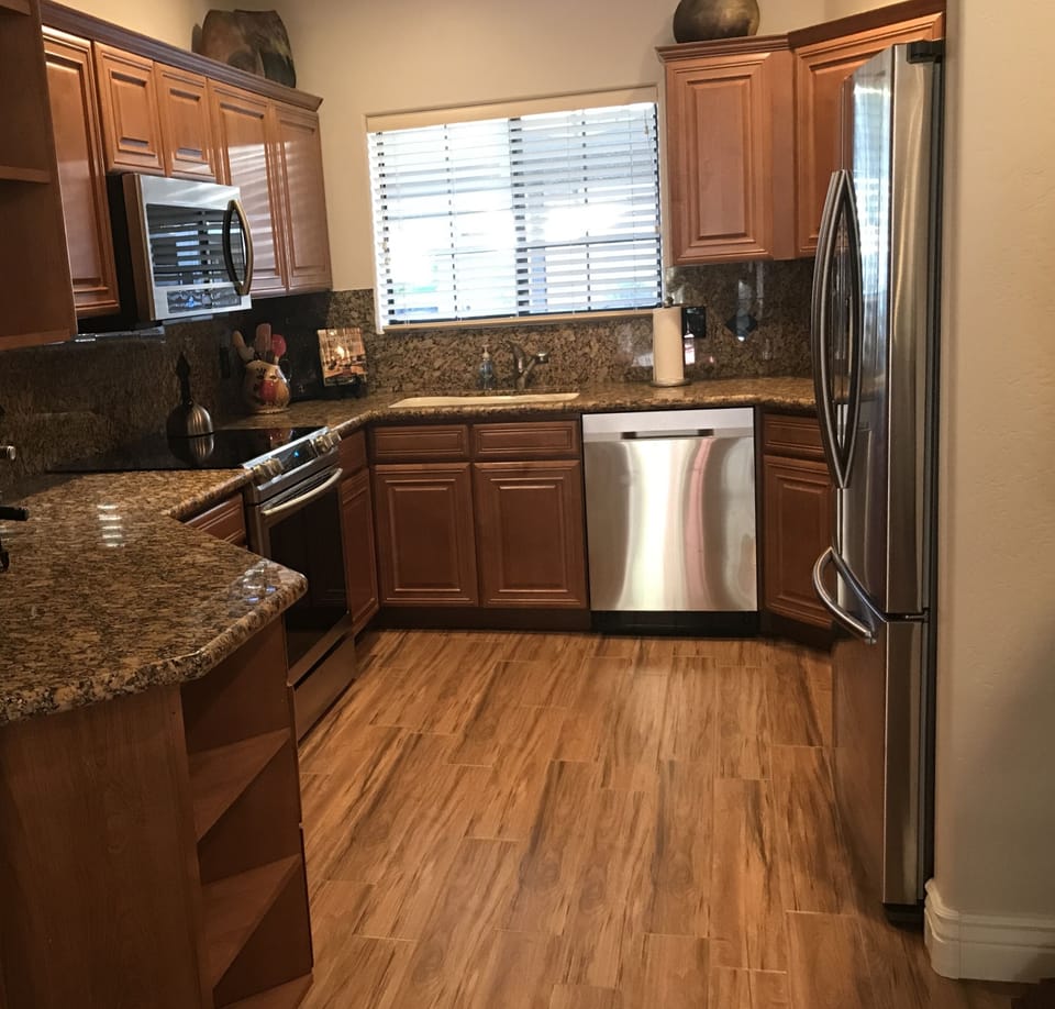 Fully equipped kitchen
