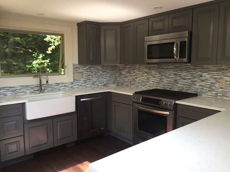 gas stove and oven
