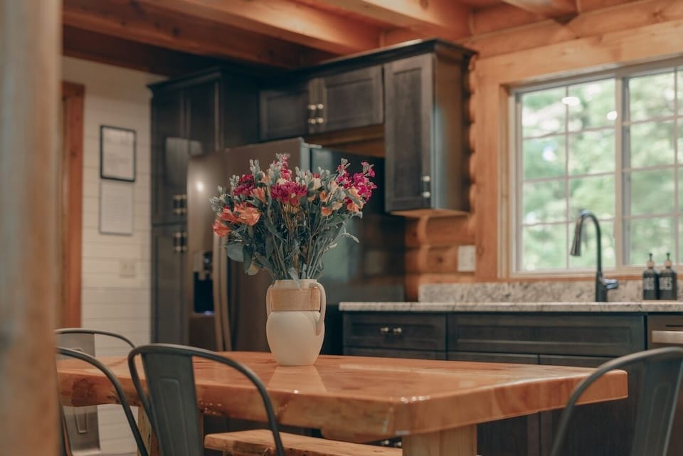 Fully stocked kitchen for all your cooking and baking needs!