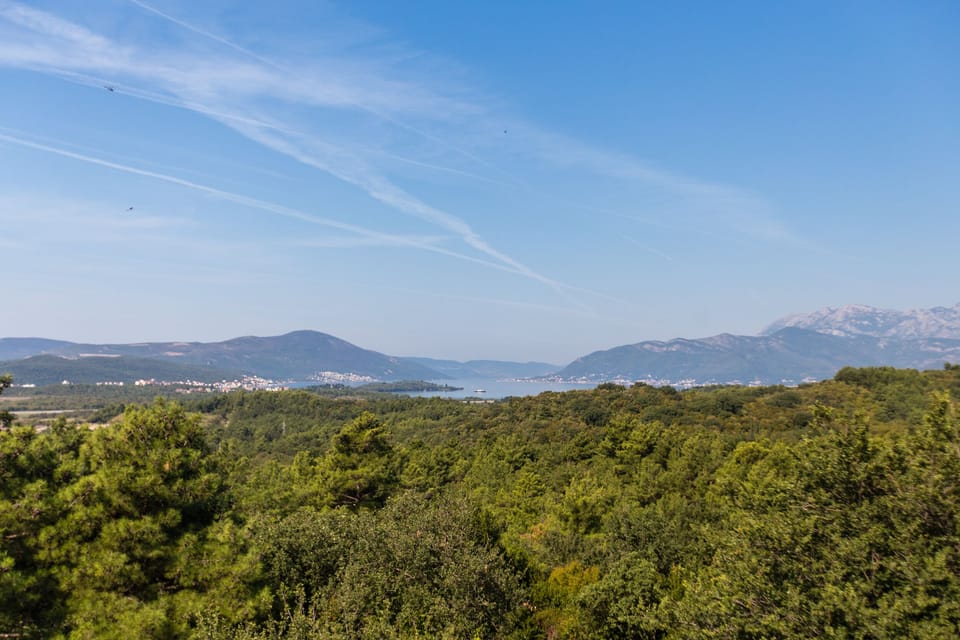 Gorgeous view overlooking Kotor bay