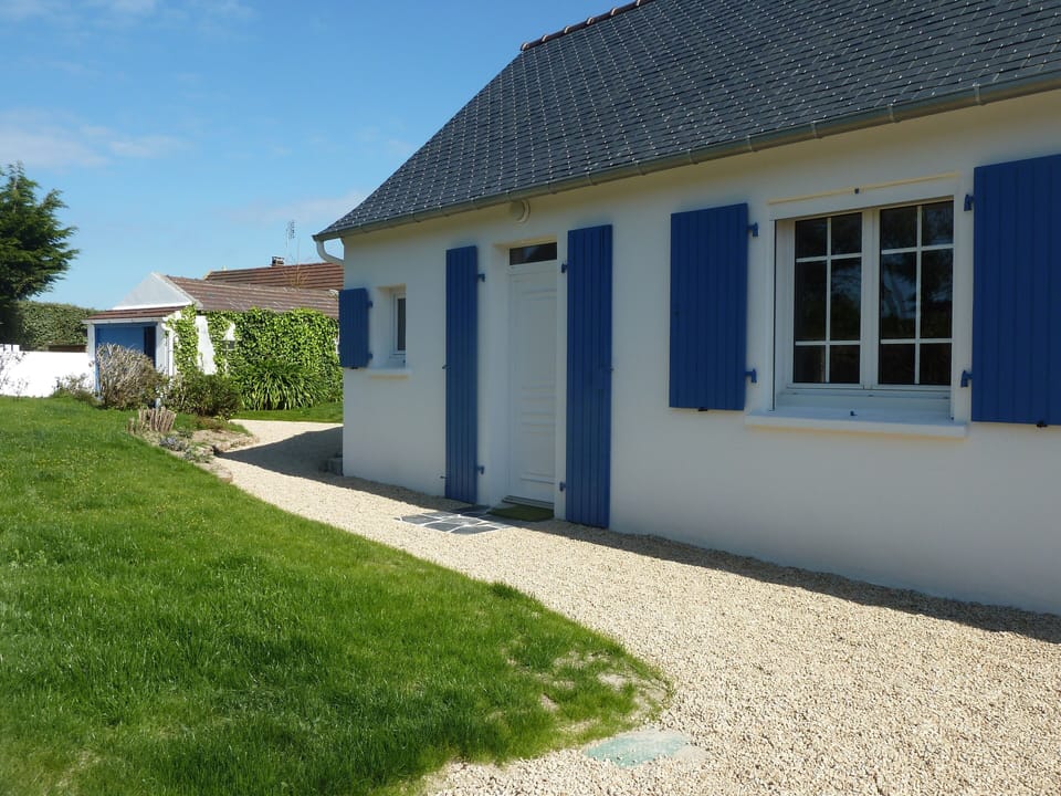Garden and house