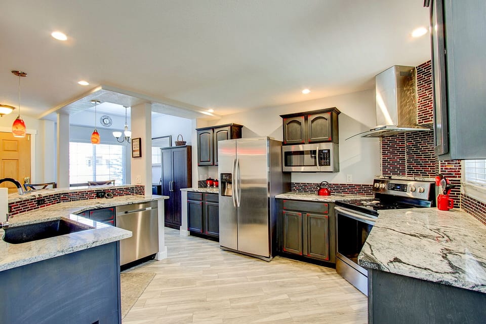 Large kitchen!