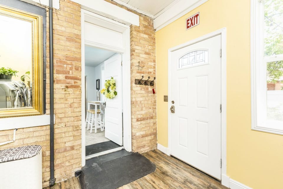 Mud room. We encourage using this door to enter the house.