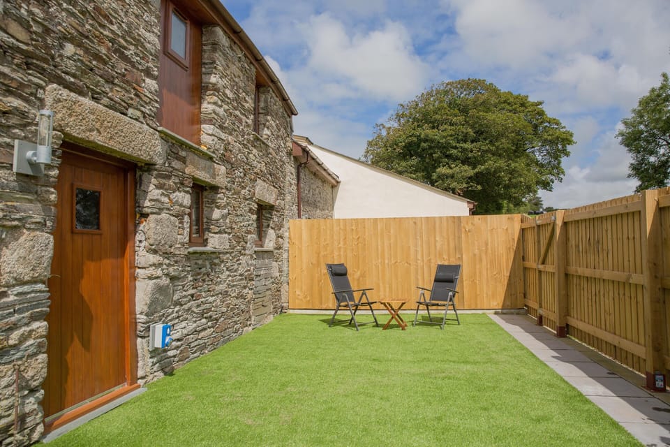 Back garden fully enclosed