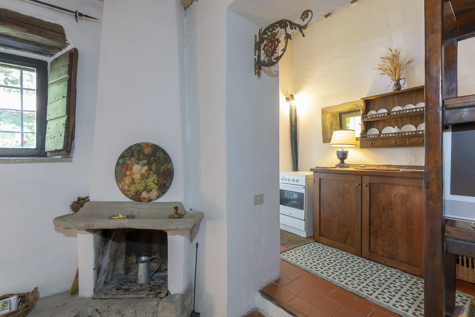 view of the kitchen corner