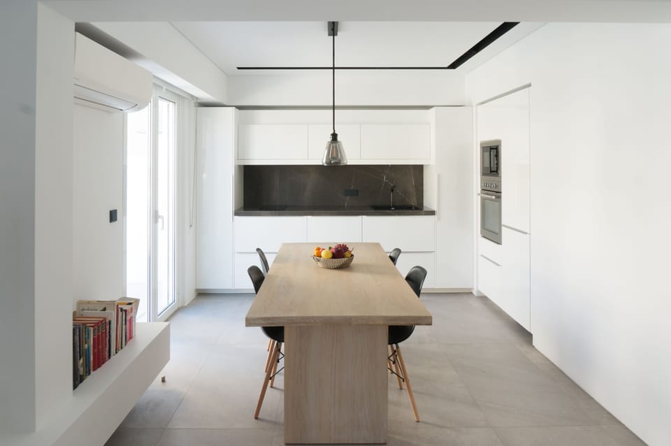 Kitchen and dinning area 