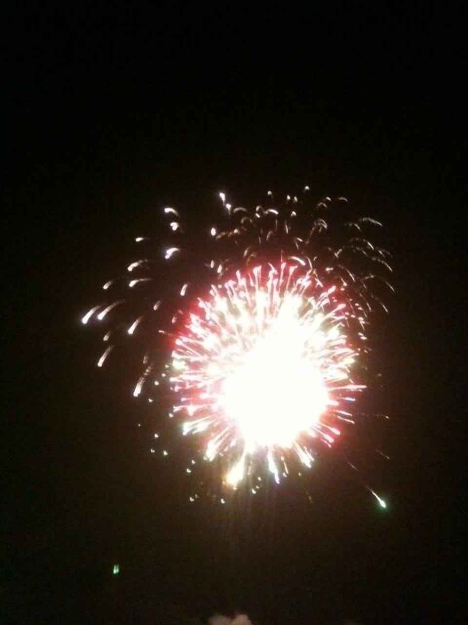 Sit on the beach in front of complex & watch the fireworks, best view on island