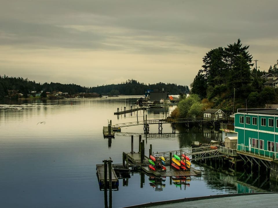  Ucluelet inlet at dusk