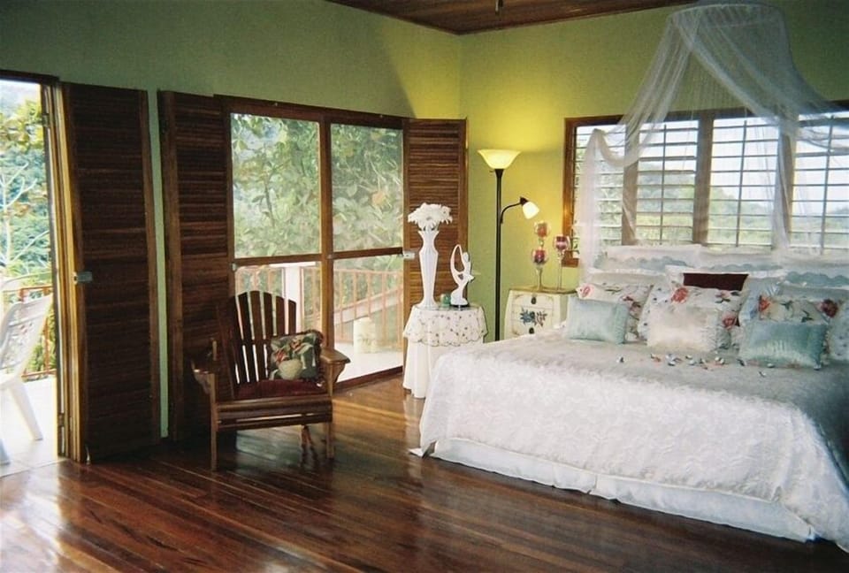Master Bedroom Suite with private balcony and view.
