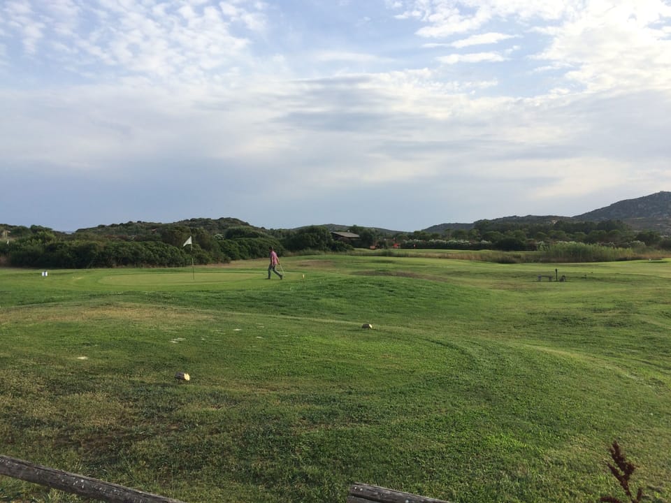 Golf field nera the villa