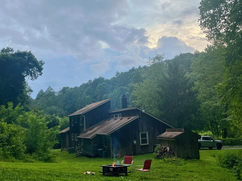Roast marshmallows at the firepit 