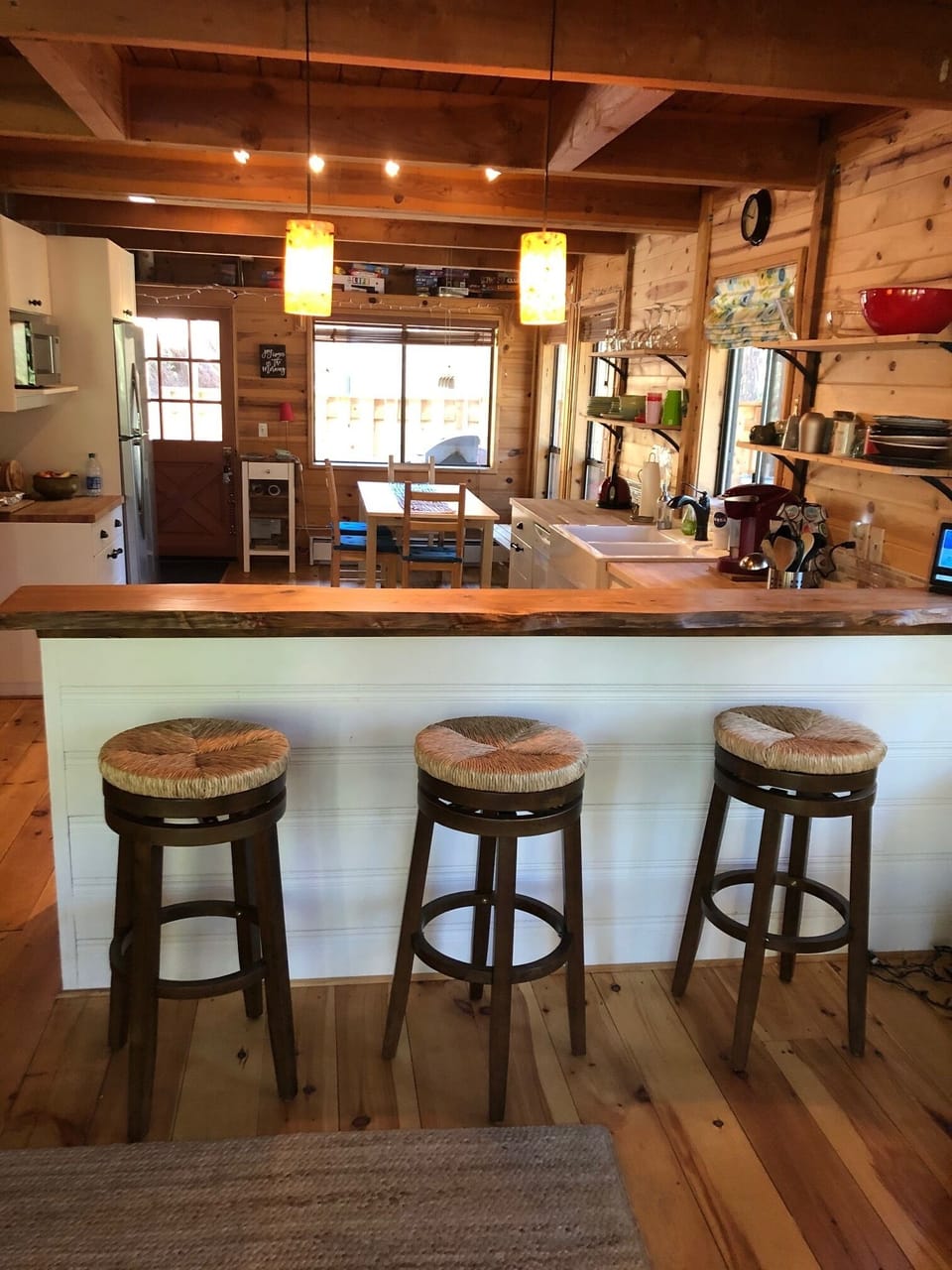Second seating area for 3