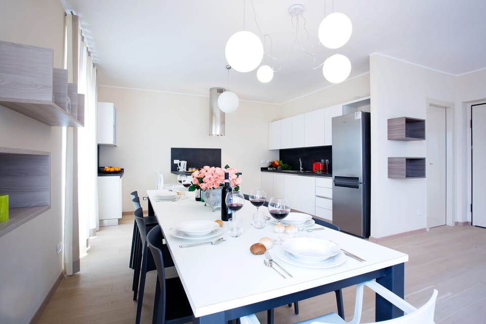 Spacious open plan living.