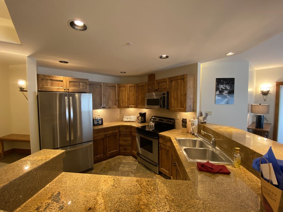 Fully equipped kitchen