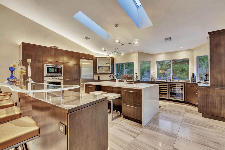 Gourmet kitchen/everyspice you could need provided.
