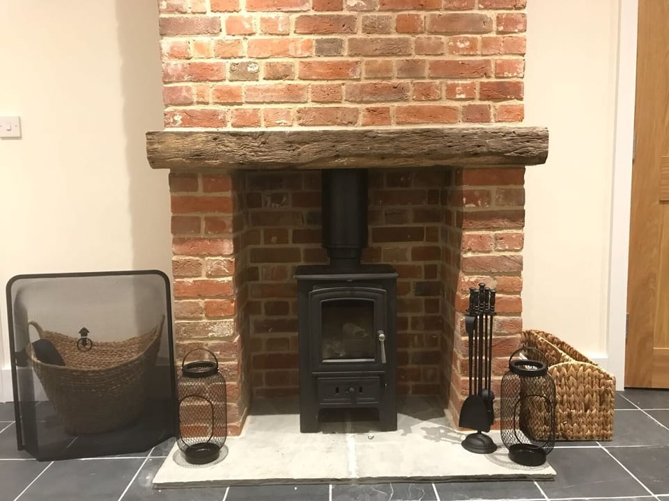 Living room wood burner stove