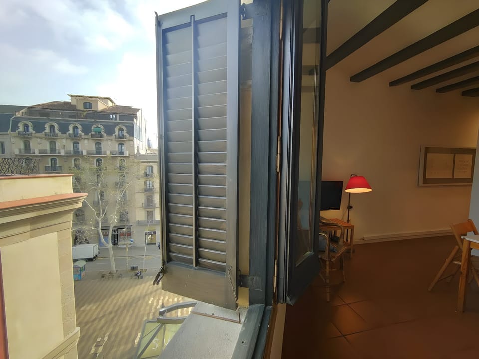 Fifth-floor location offering tranquility, views, and unbeatable central access.