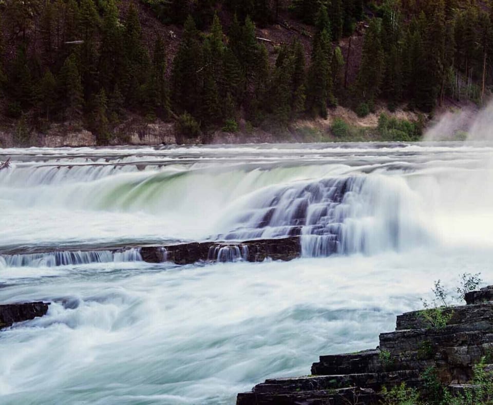 Kootenai Falls between Libby & Troy on US 2. Sacred to Kootenai Indians