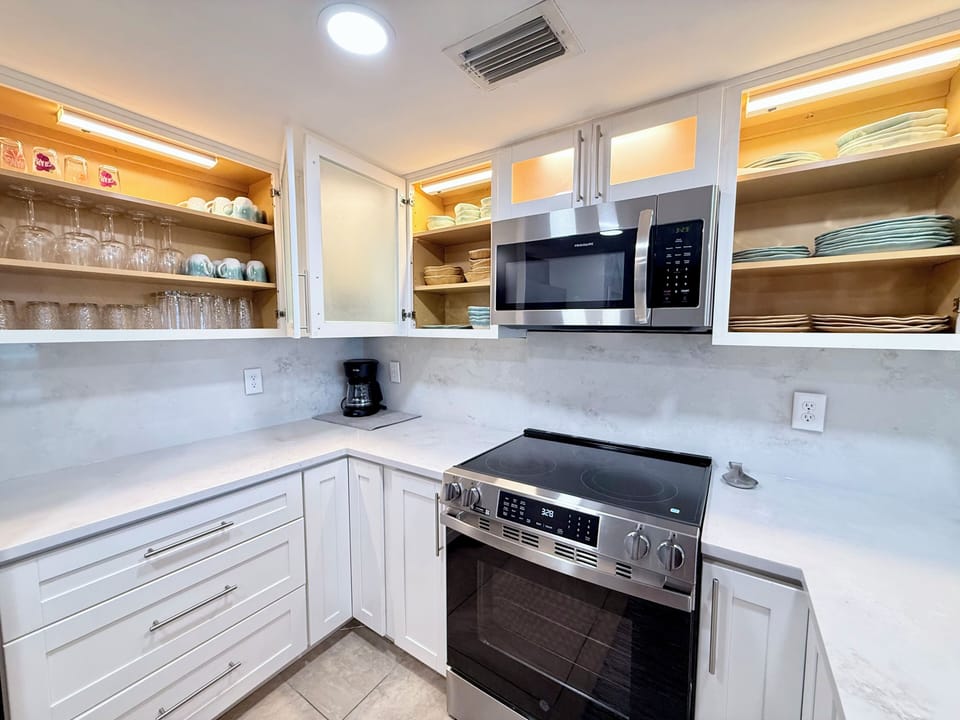 Spacious Cabinets