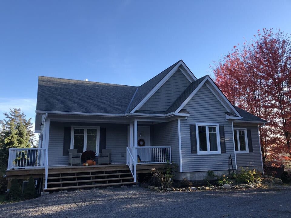 View of front of the house