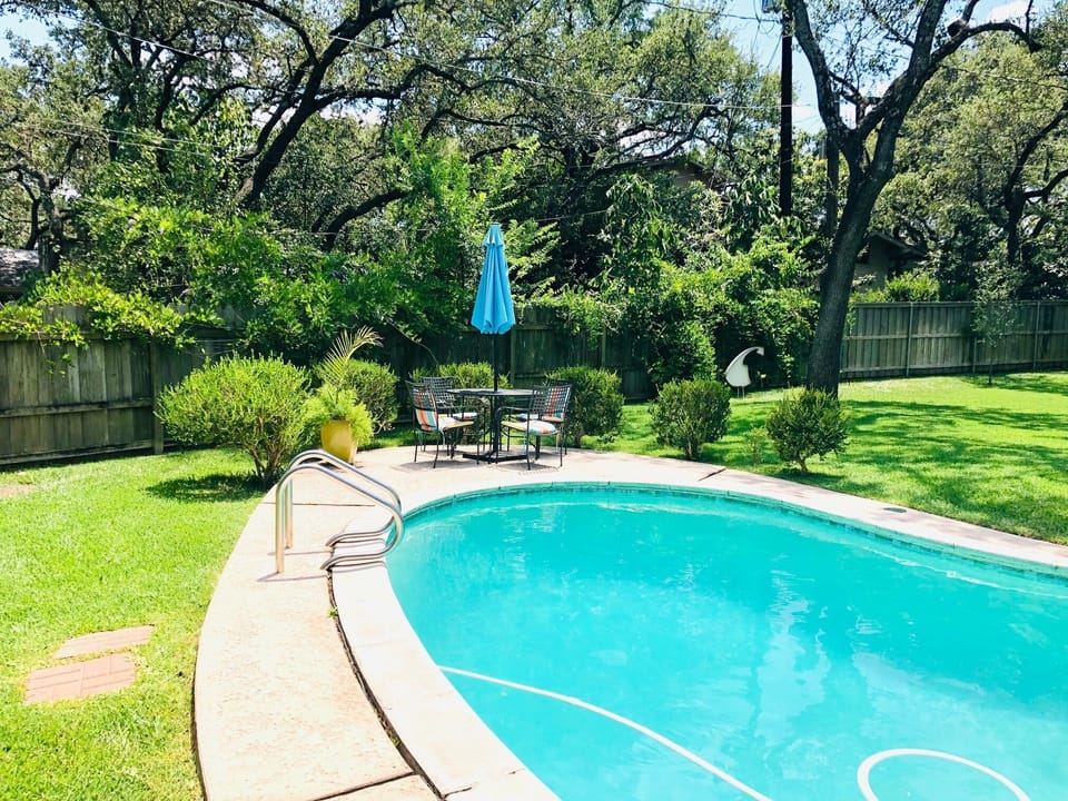 View of pool