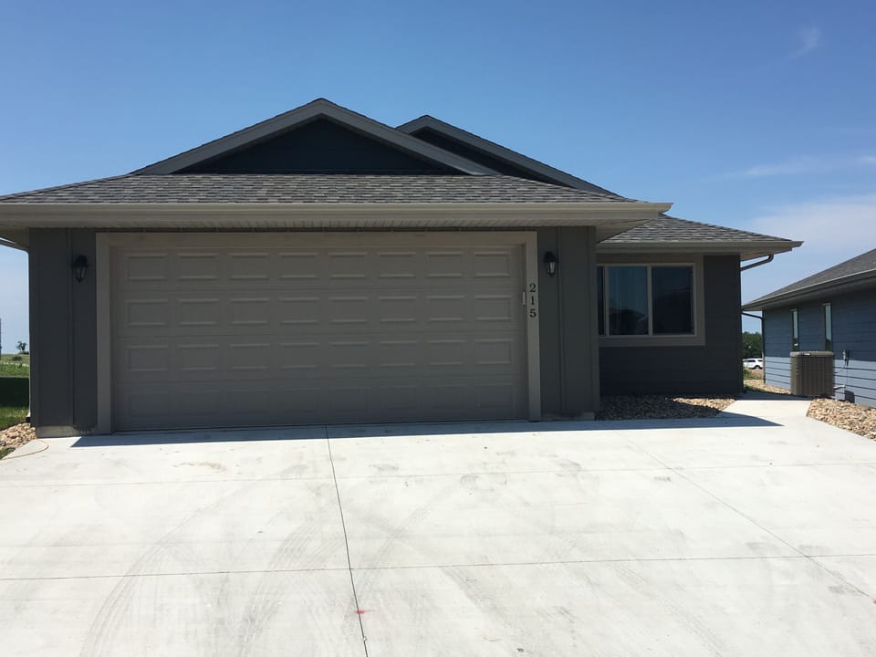 Double garage