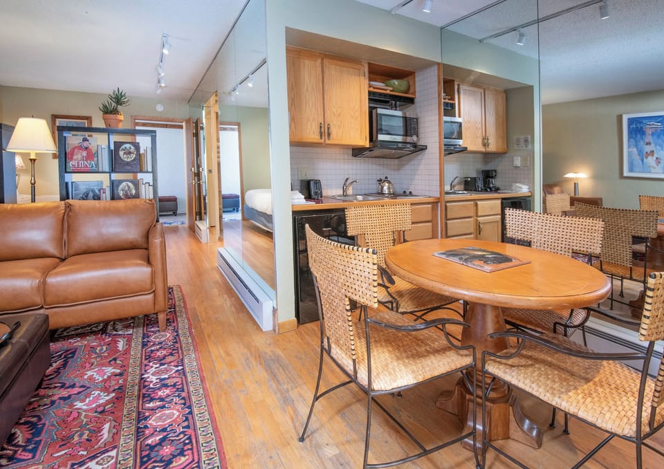 Kitchen and Living Room