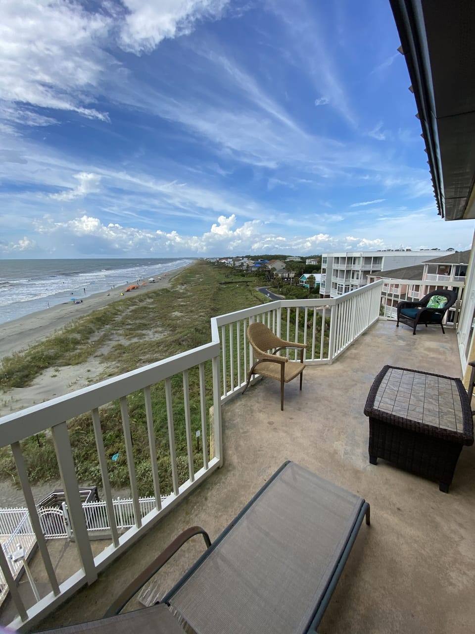Unobstructed View of The beach and great sunsets 