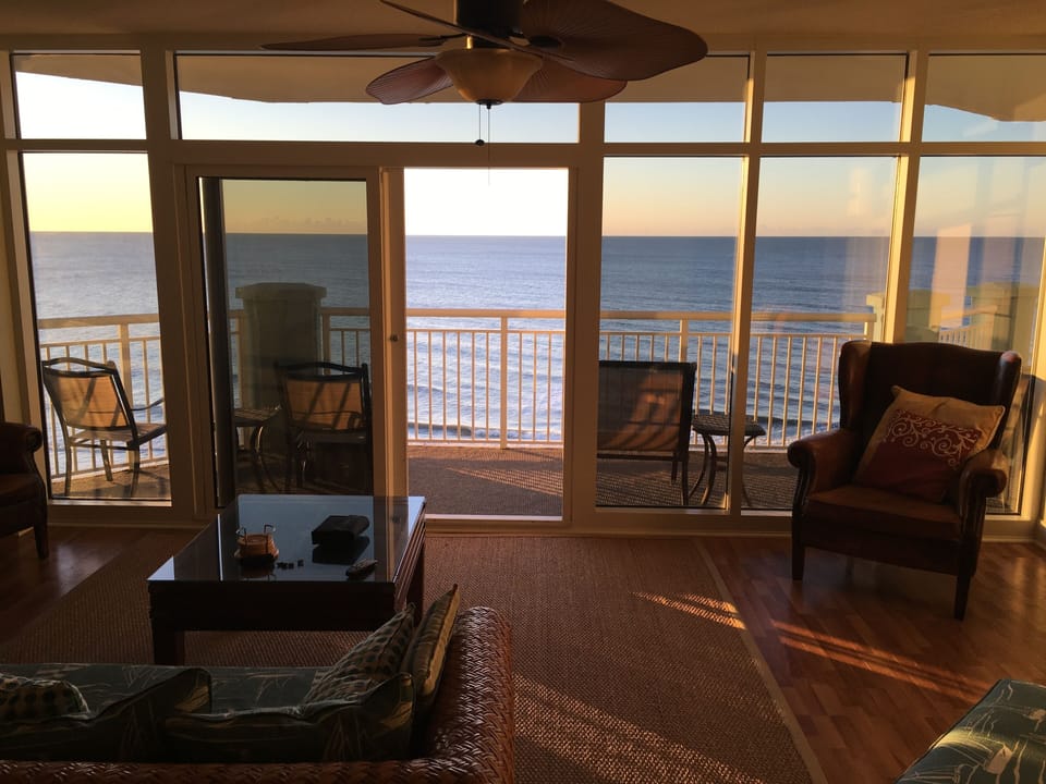 This is your view from kitchen