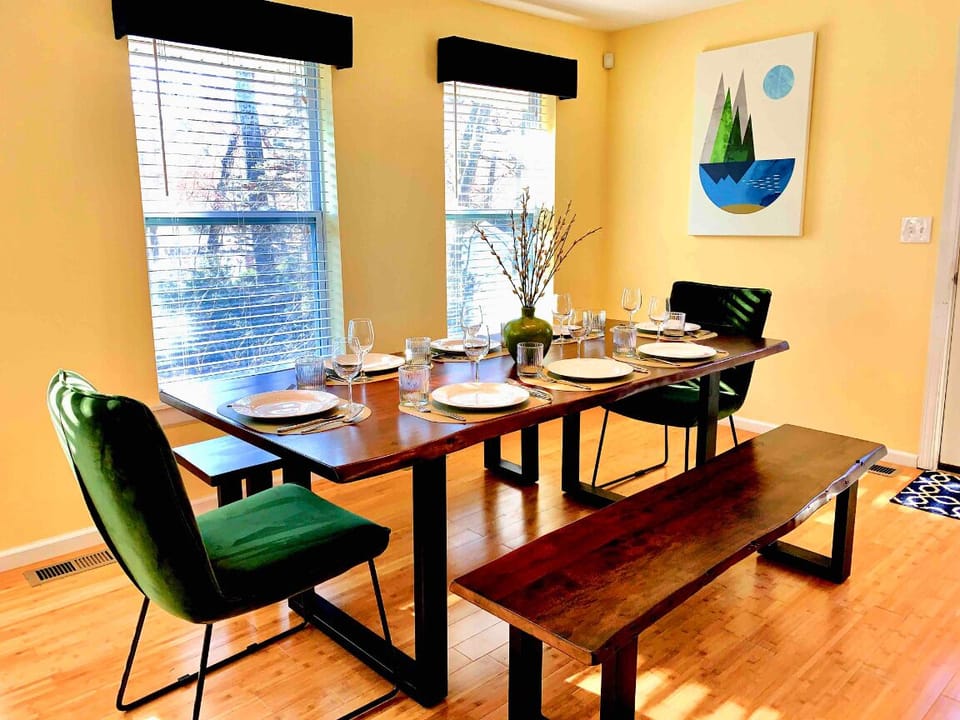 New 8 seat dining table!