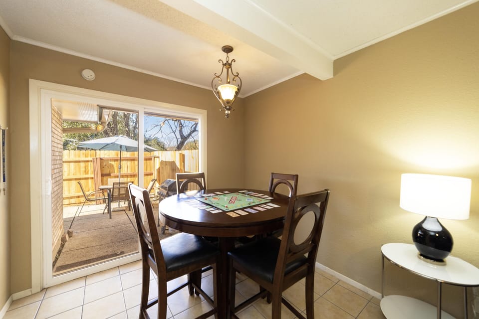 Game room or breakfast table