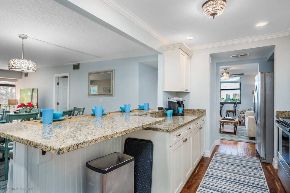 Beautiful updated kitchen for the chef in your family to make an amazing seafood dish any night
