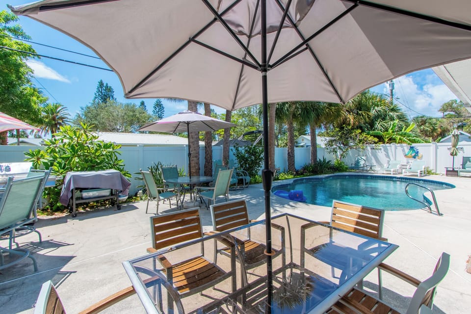 Enjoy the outdoor furniture