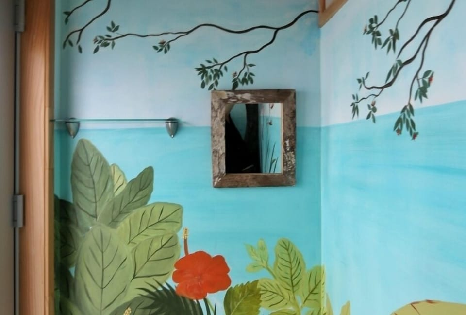 outside toilet basin