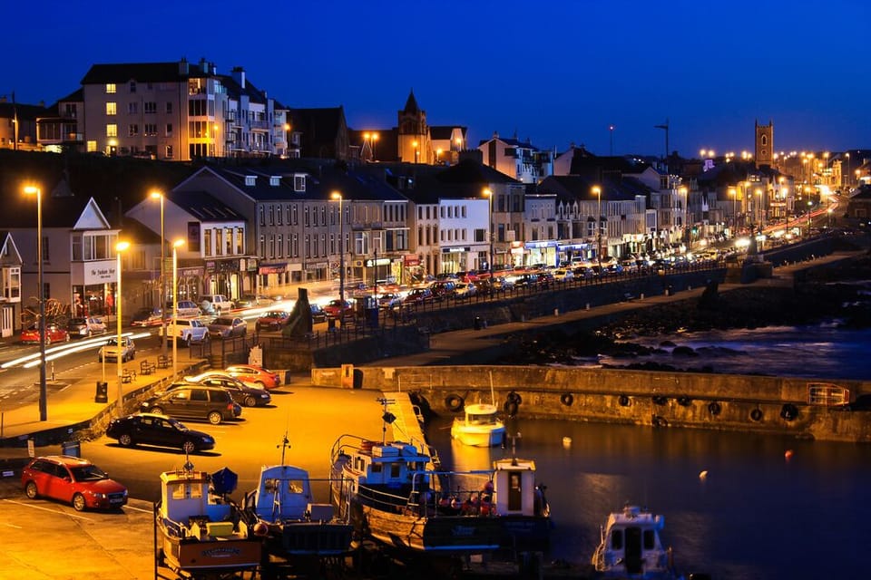 Portstewart Promenade at night