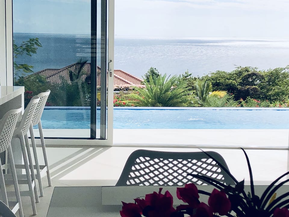 Open floor plan, ocean view from all rooms