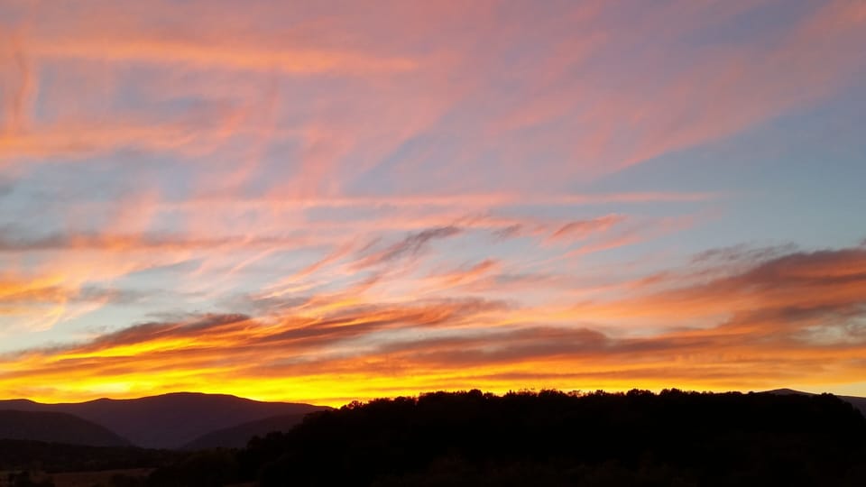 Summer sunset, Almost Heaven