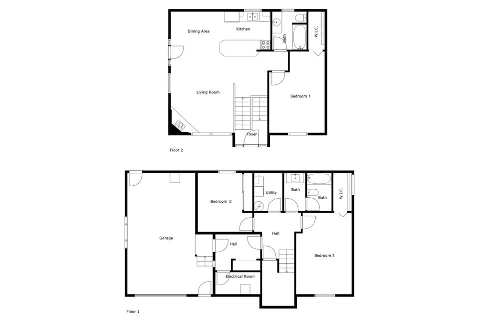Entire home floor plan