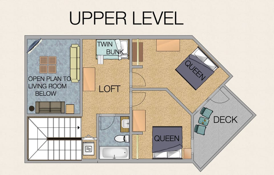 Upper Level Floor Plan