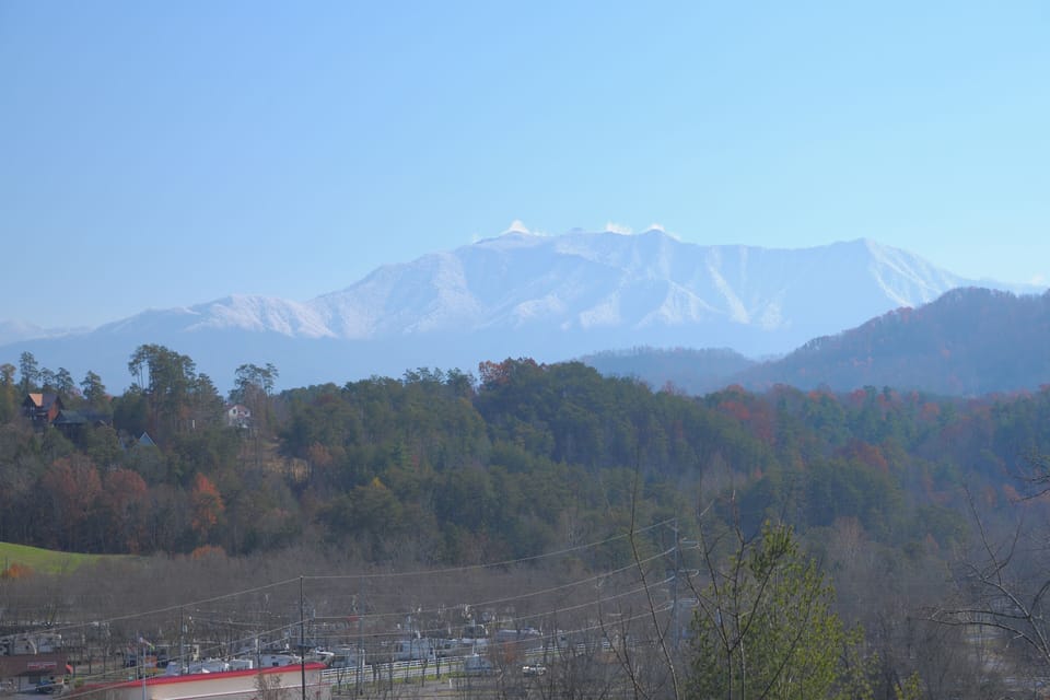 Mountain view from all 3 decks