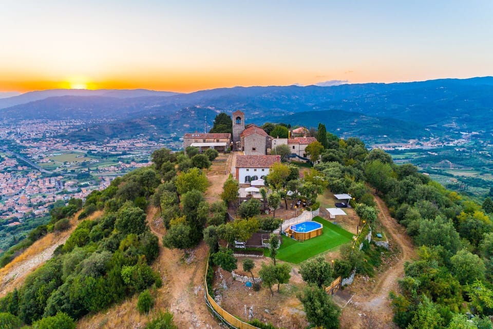 Sky, Nature, Landmark, Aerial Photography, Town, Hill, Tourism, City, Morning, Mountain